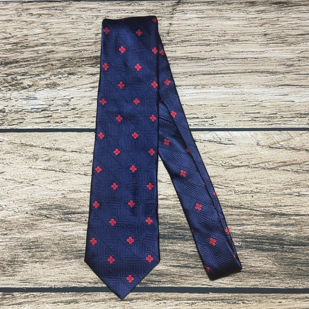 Faconnable silk necktie